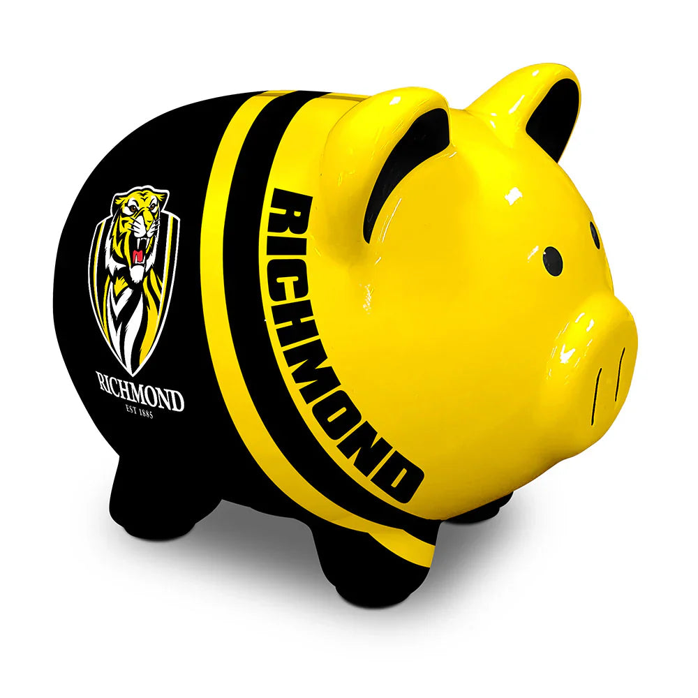 RICHMOND TIGERS PIGGY MONEY BANK – footycoinandgifts.com.au