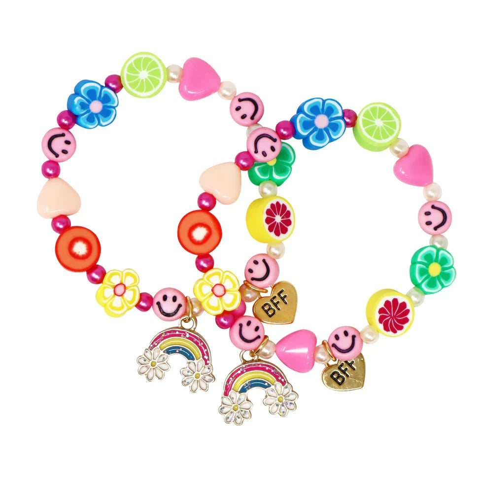 PINK POPPY - BFF BRACELET SET – footycoinandgifts.com.au