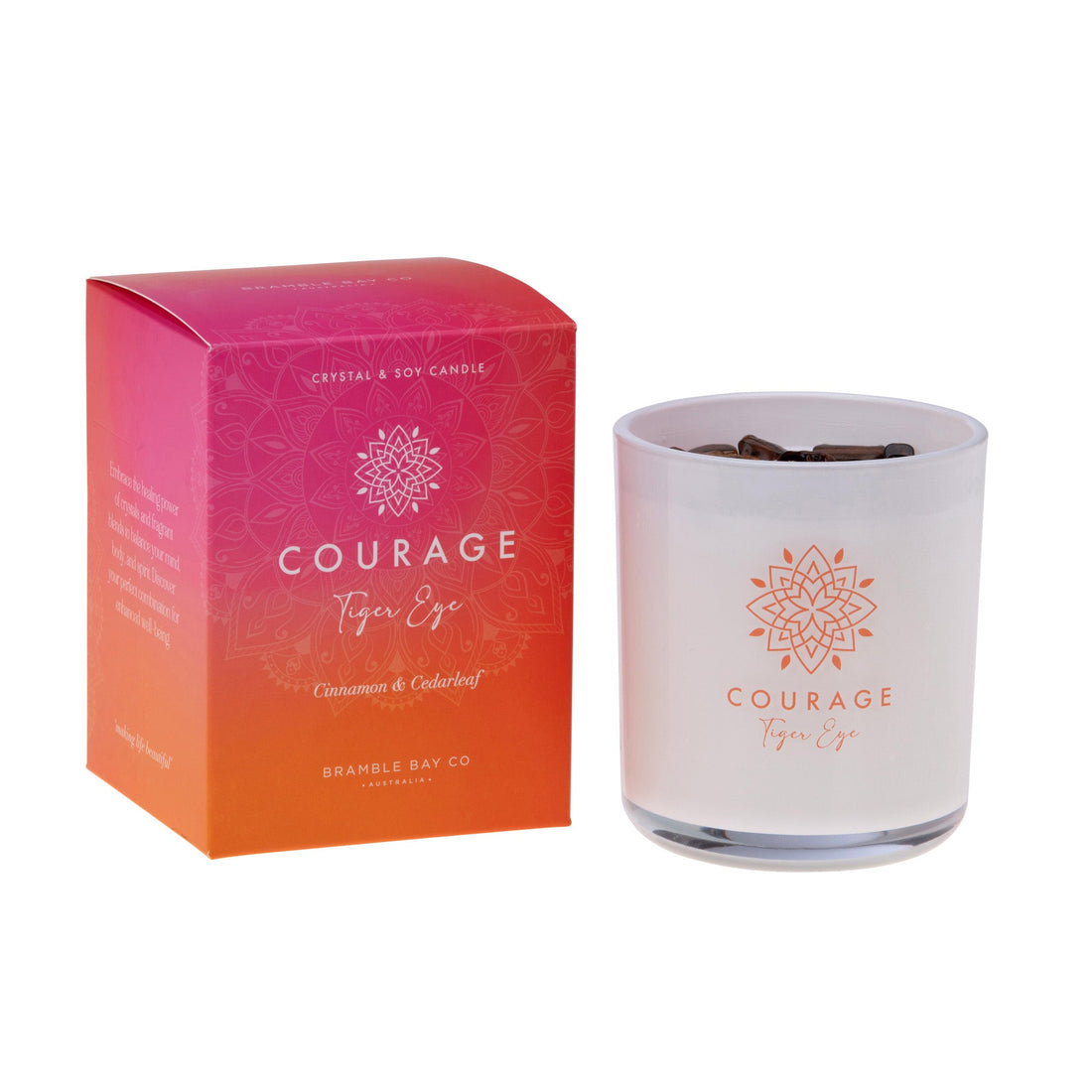 Diffuser and Candle-CrystalBoho-Courage-TigerEye – footycoinandgifts.com.au