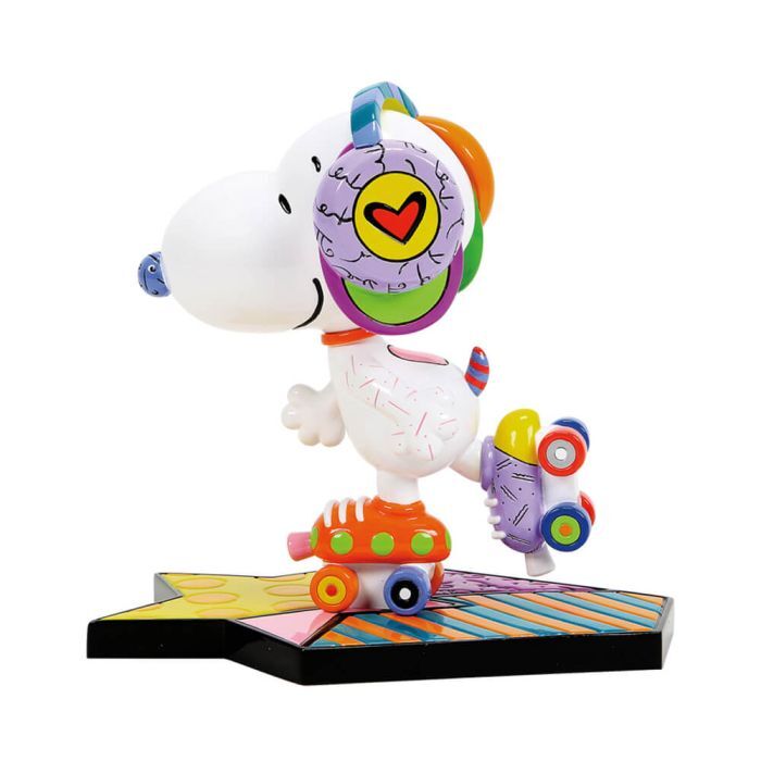 BRITTO SNOOPY ROLLER SKATE FIGURINE – footycoinandgifts.com.au