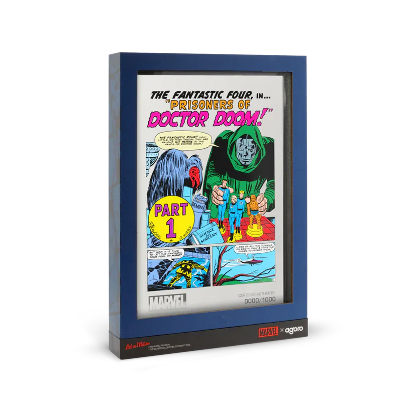 Marvel Fantastic Four #5 Foil 1oz Silver COMIX Foil – footycoinandgifts.com.au