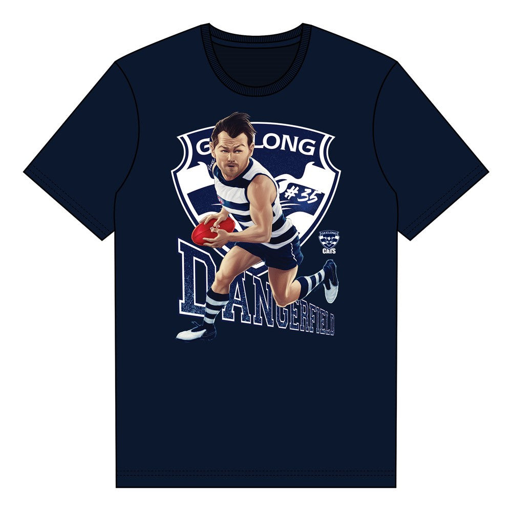 AFL KIDS TEE DANGERFIELD GEELONG CATS – footycoinandgifts.com.au