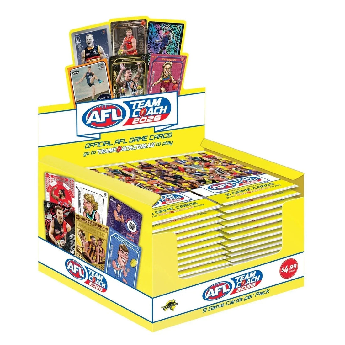 SELECT AND TEAM COACH CARDS AT FOOTYCOINANDGIFTS.COM.AU