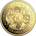 2026 $10 60th Anniversary of the Mint 1/10oz Gold Proof Coin ‘C’ Mint