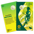 Matildas 2026 $2 Coloured Uncirculated Coin in Card