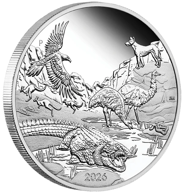 Wonders of Australia - The Outback 2026 1oz Silver Proof Coin