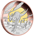 Wonders of Australia Kangaroo 2026 5oz Silver Proof Double Gilded Coin