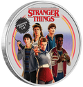 Stranger Things - Friends Don't Lie 2026 1oz Silver Coloured Coin