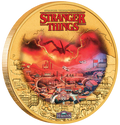Stranger Things - Hawkins 2026 Gold Plated Collector's Coin In Card