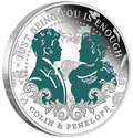 Bridgerton - Colin & Penelope 2026 1/2oz Silver Proof Coloured Coin