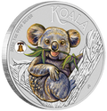 ANA Coin Show Special 2026 Koala 1oz Silver Coloured Coin with Liberty Bell Privy