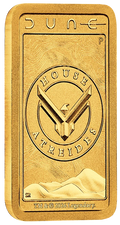 Dune - House Atreides 2026 1g Gold Minted Bar