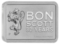 Bon Scott 80th Birthday 2026 10g Silver Minted Bar
