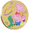 Peppa Pig - Together Forever 2026 Collector Coin in Card