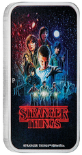 Stranger Things - Season 1 2026 1oz Silver Coloured Rectangular Coin