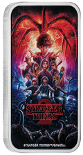 Stranger Things - Season 2 2026 1oz Silver Coloured Rectangular Coin