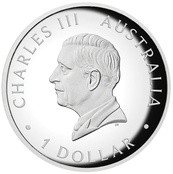Australian Kangaroo 2026 1oz Silver Proof High Relief Coloured Coin