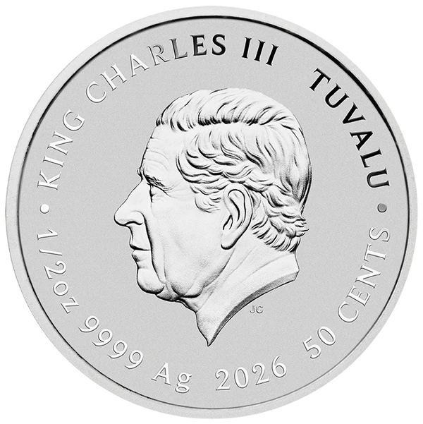 Stranger Things - Eleven + Vecna 2026 1/2oz Silver Coloured Coin