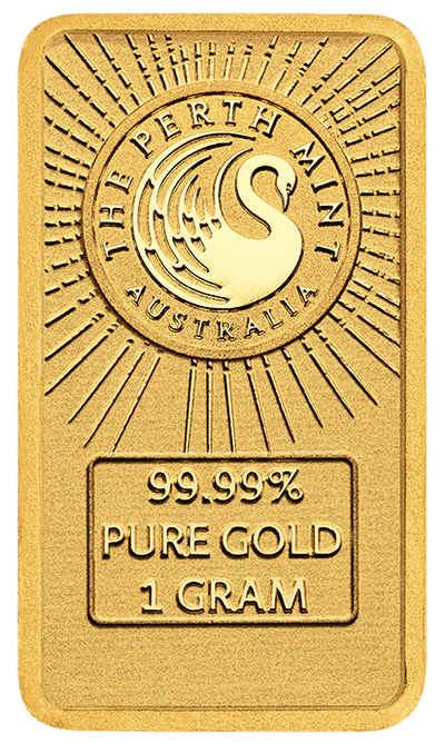 Dune 2026 1g Gold Coloured Minted Bar