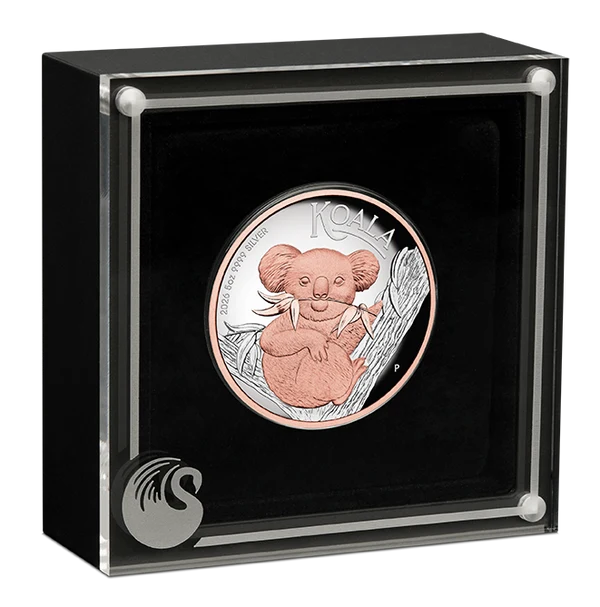 Australian Koala 2026 5oz Silver Proof High Relief Gilded Coin