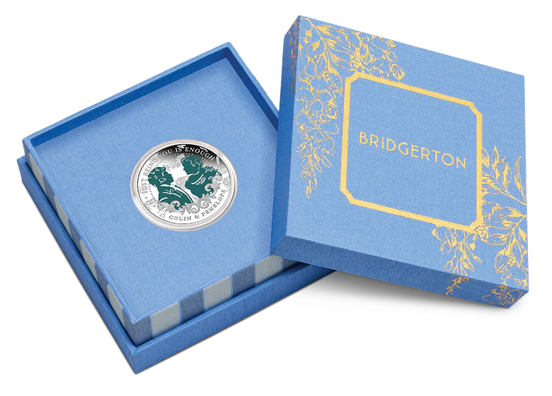 Bridgerton - Colin & Penelope 2026 1/2oz Silver Proof Coloured Coin