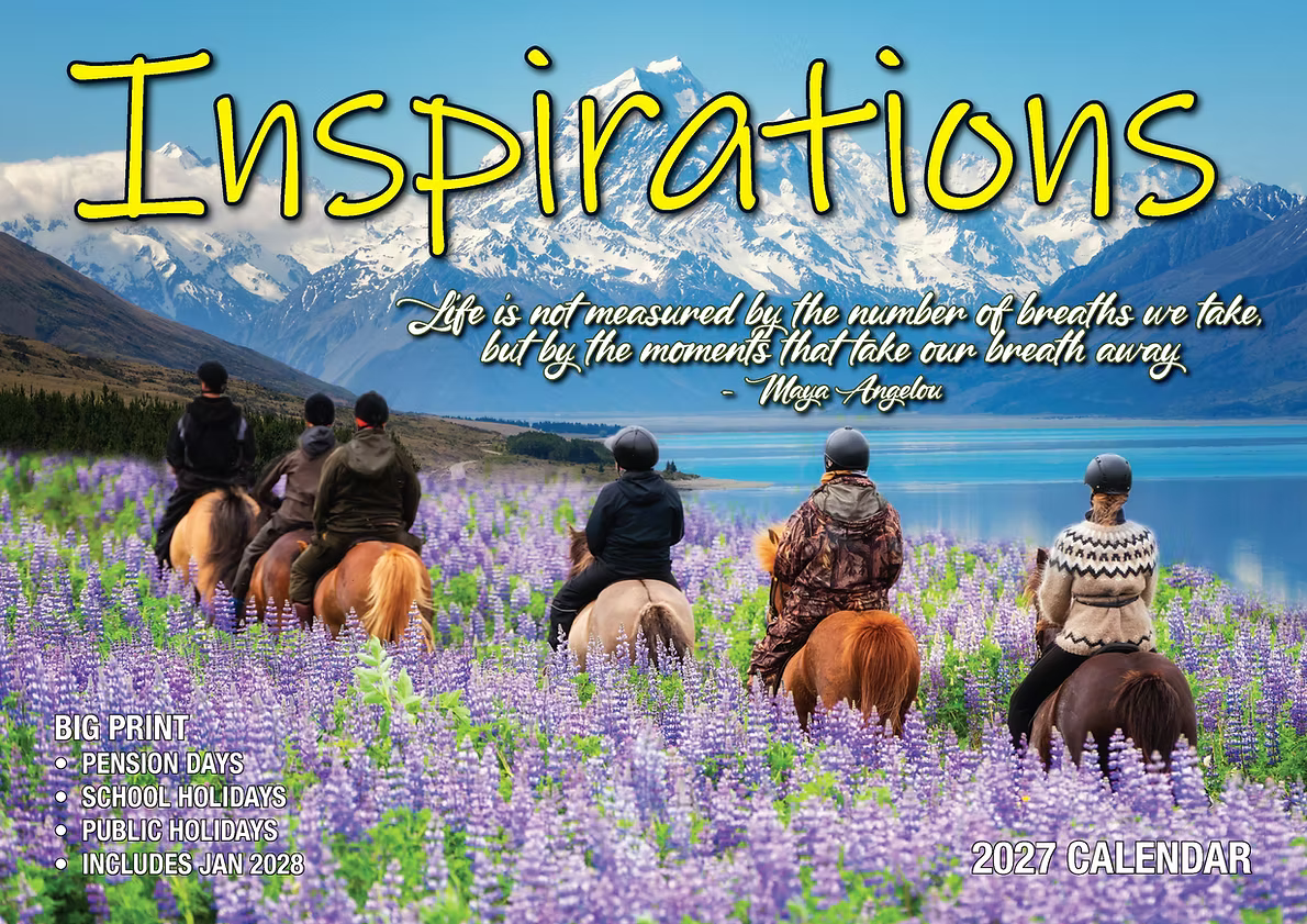 CALENDAR 2027 BIG PRINT - INSPIRATIONS