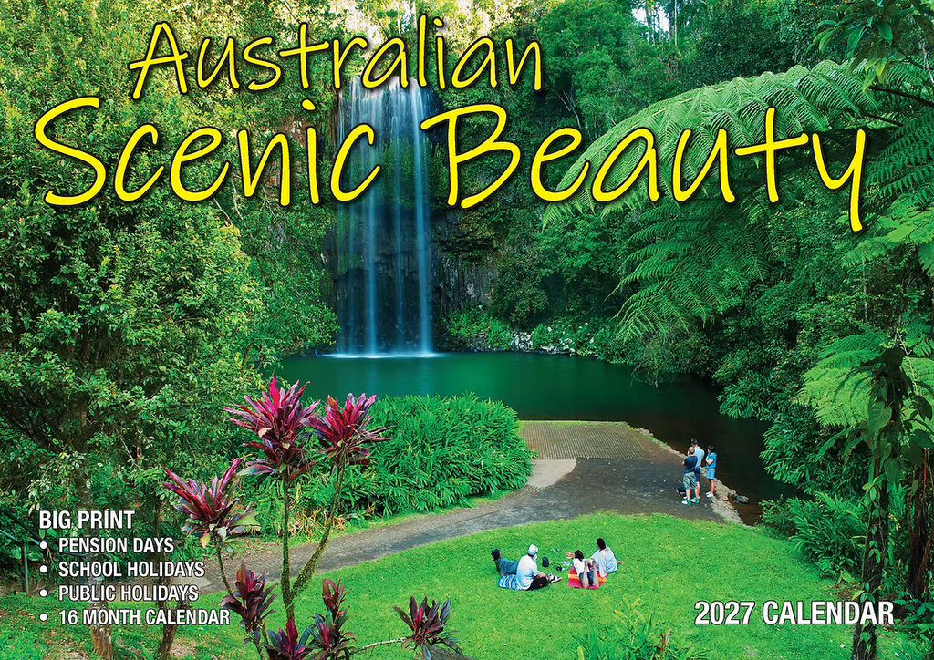 CALENDAR 2027 BIG PRINT - AUSTRALIAN SCENIC BEAUTY