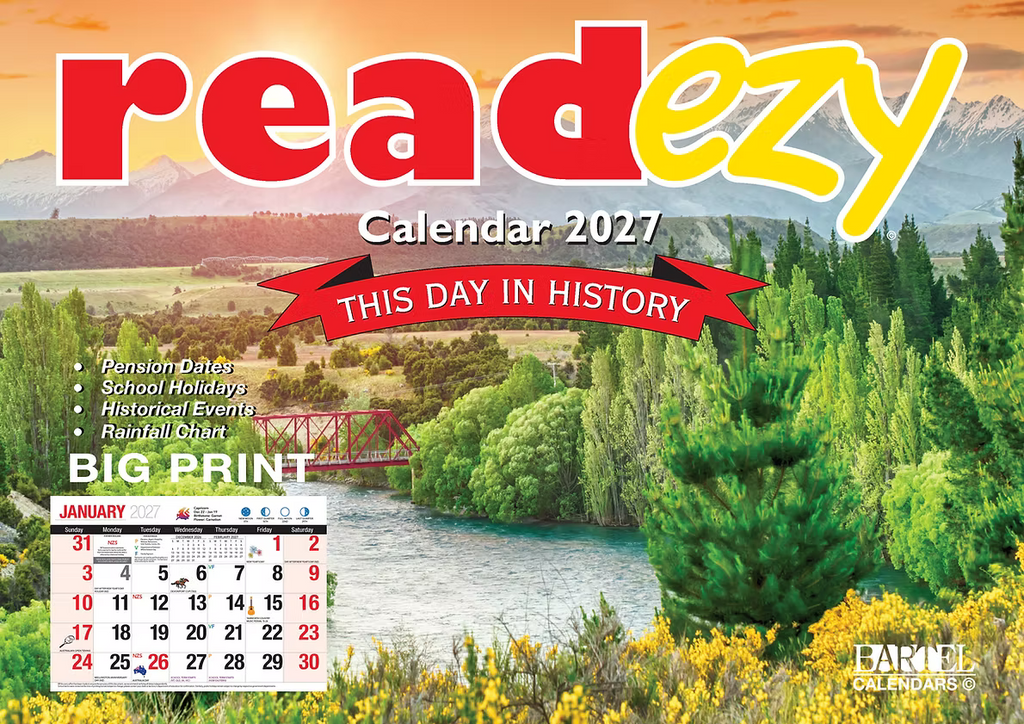 2027 READ EZY CALENDAR