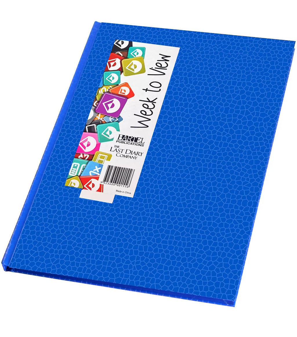 EA57 - Everyday Bound Diary A5 Week to View Blue
