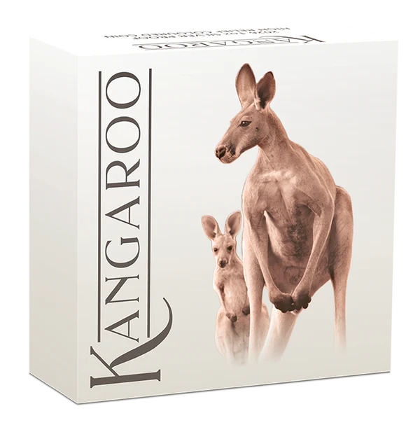 Australian Kangaroo 2026 1oz Silver Proof High Relief Coloured Coin