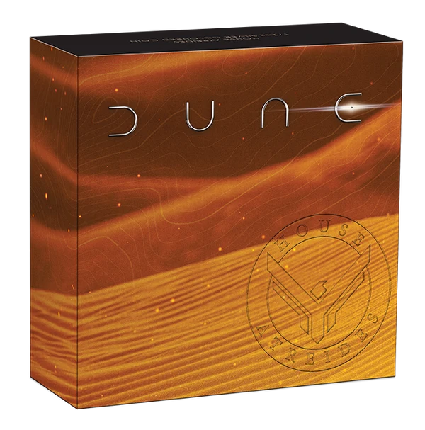 Dune - House Atreides 2026 1/2oz Silver Coloured Coin