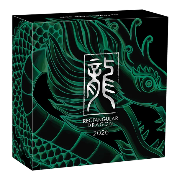Dragon 2026 1oz Silver Proof Rectangular Coin