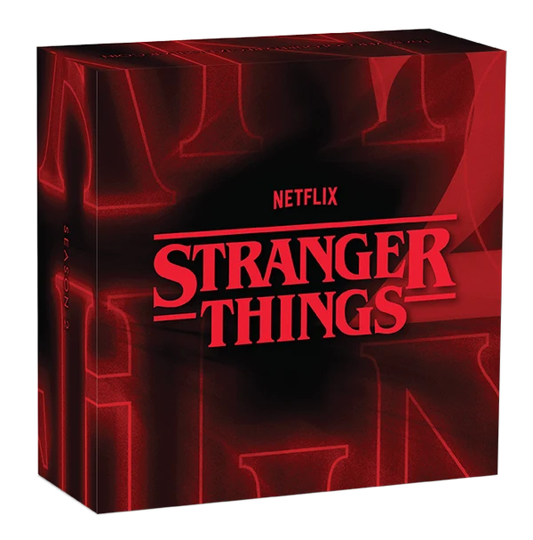 Stranger Things - Season 2 2026 1oz Silver Coloured Rectangular Coin