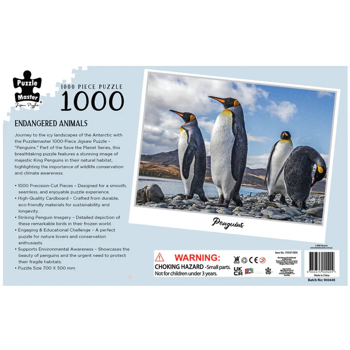 1000 PIECE PUZZLE MASTER - PENGUINS