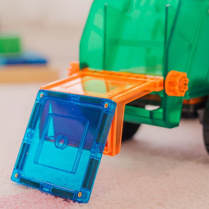 TILETEK BUILD BETTER TRANSPORT MEGA RECYCLING TRUCK 14 PIECES
