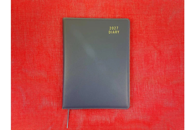 2027 Diary OzCorp Contempo A4 Week to View Stormy Blue, CA4SW3327