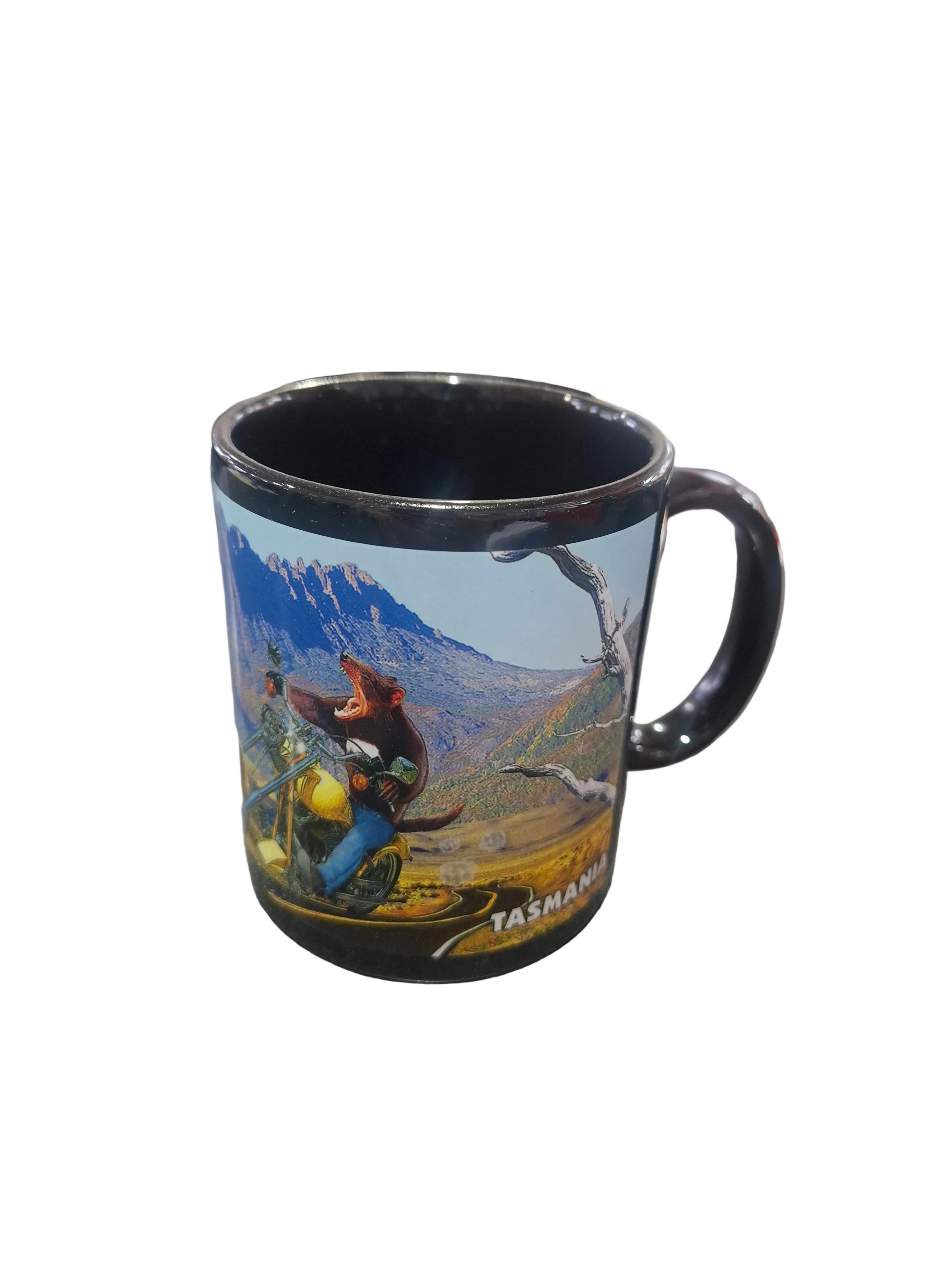 TASMANIA COFFE MUG BORN TO BE WILD