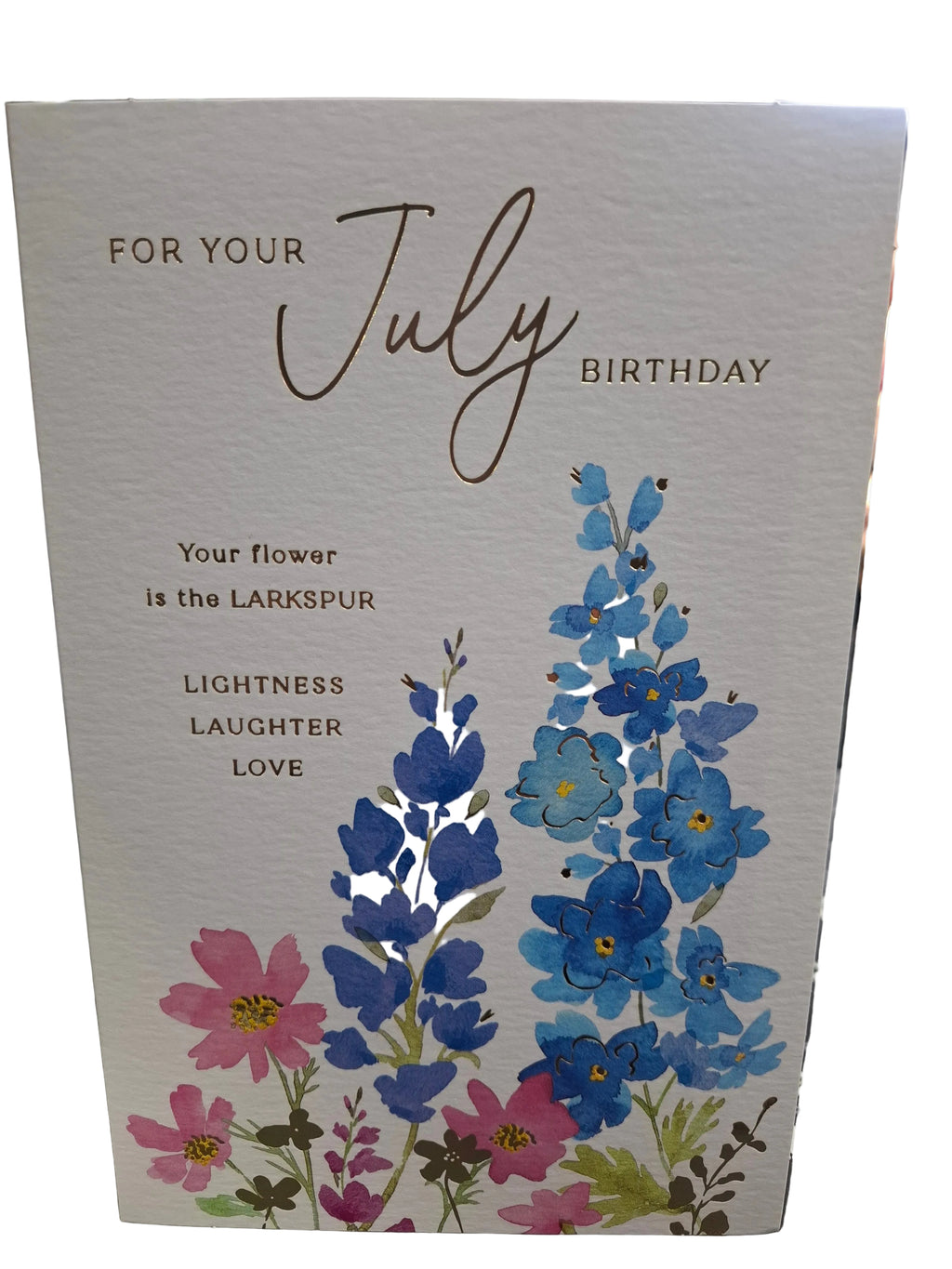JULY MONTHLY BIRTHDAY CARD