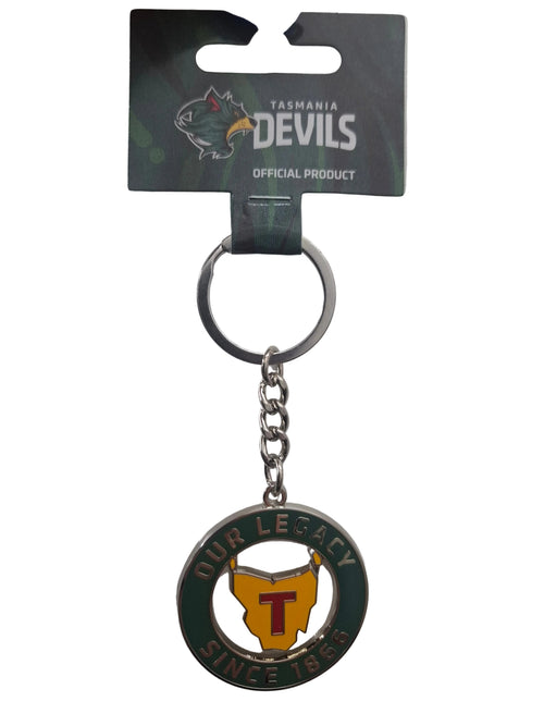 TASMANIAN DEVILS OUR LEGACY KEYRING