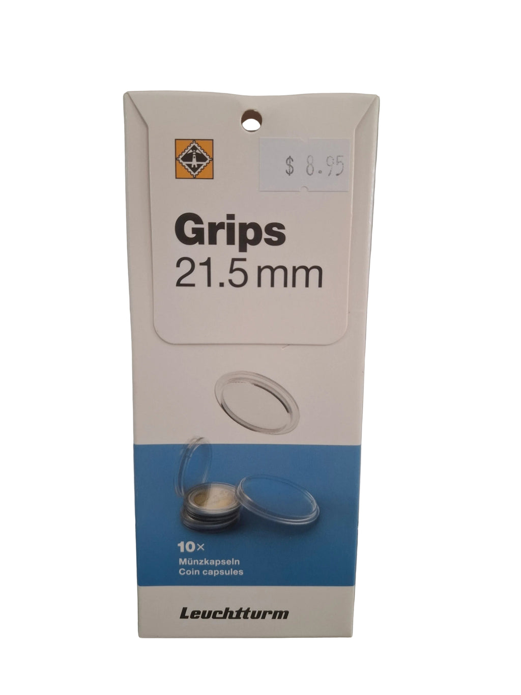 RENNIKS COIN CAPSULES 21.5MM PACK OF 10