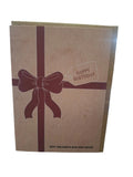 X83 - Happy birthday. Note: this card is also your present - rude birthday card