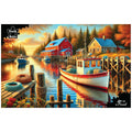 1000 PIECE PUZZLE - LIFE ON A CANAL