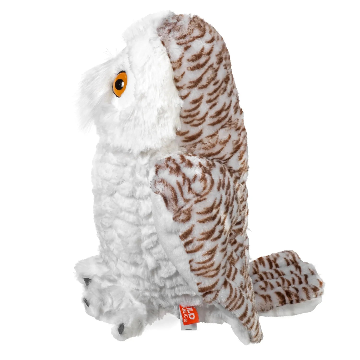 Wild Republic Cuddlekins Snowy Owl Stuffed Animal - 12"