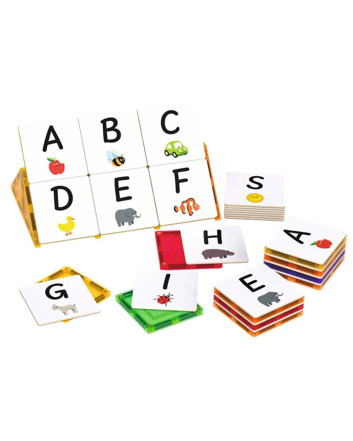 TILE TEK BUILD BETTER TILE TOPPERS UPPER CASE ALPHABET PACK 40PIECES