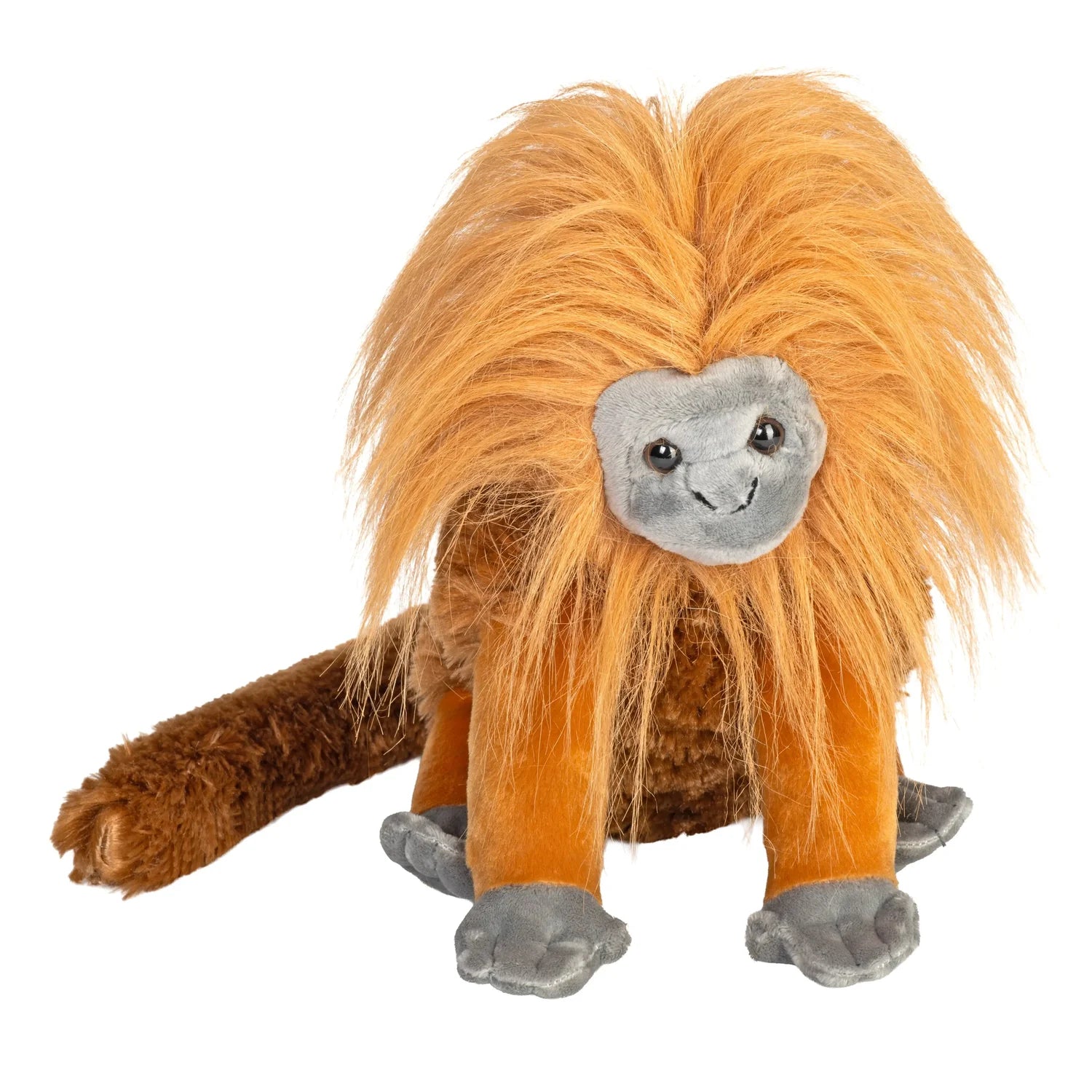 Wild Republic Cuddlekins Golden Lion Tamarin Stuffed Animal - 12"