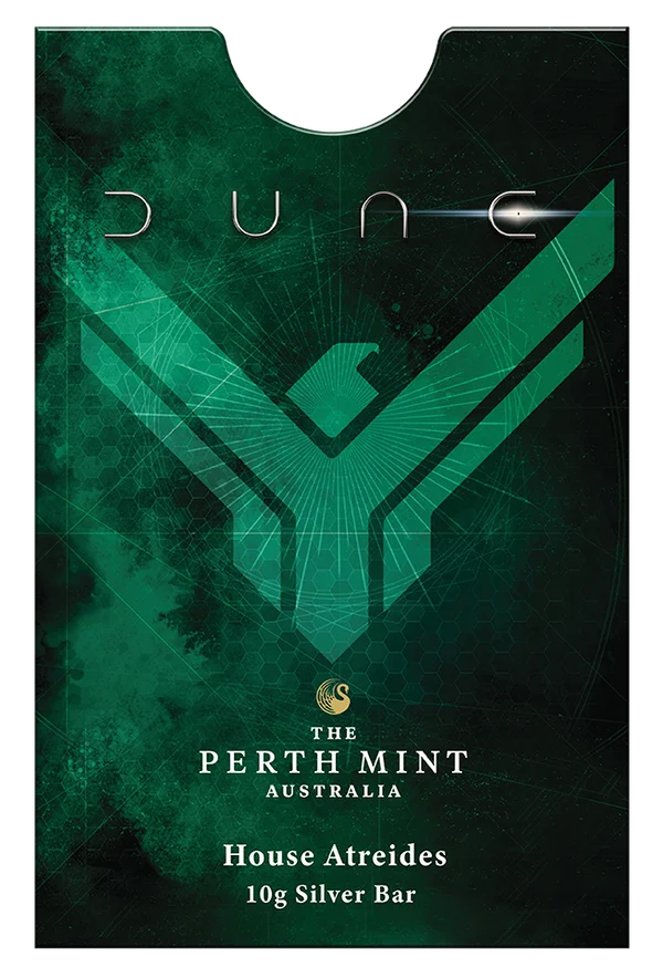 Dune - House Atreides 2026 10g Silver Minted Bar