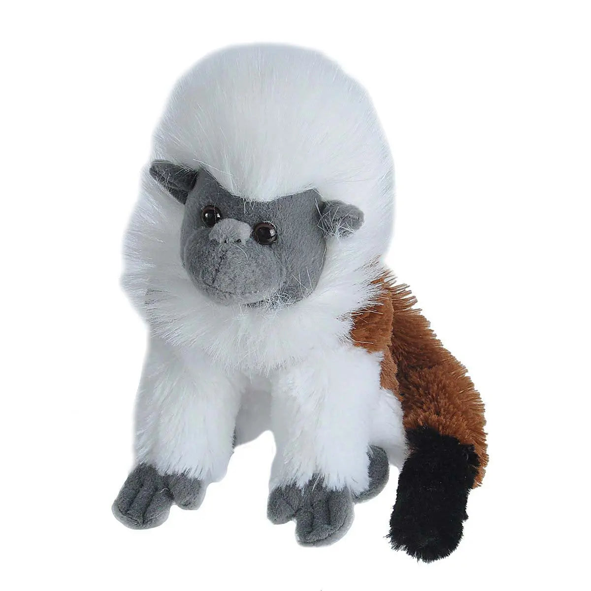 Wild Republic Cuddlekins Mini Cottontop Tamarin Stuffed Animal - 8"