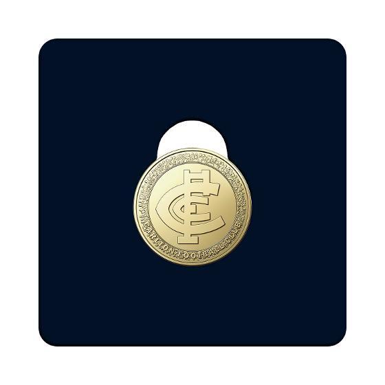 2023 $1 AFL Carlton AlBr UNC