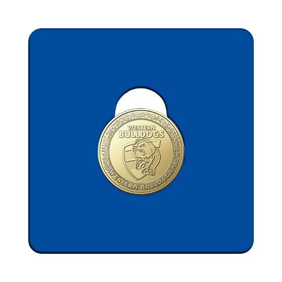 2023 $1 AFL Western Bulldogs AlBr UNC
