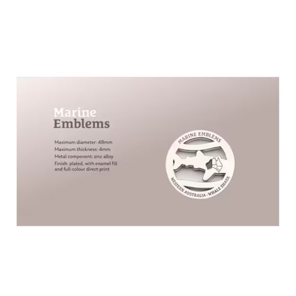 2024 Marine Emblems Whale Shark PMC